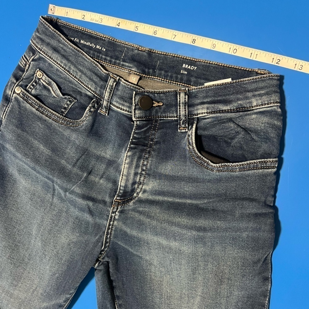 DL1961 Boys Brady Slim Jeans. Size 14. Pristine Condition. - Picture 4 of 4